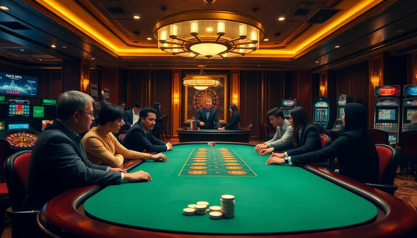 Engage in thrilling gameplay at 188bet with premium casino tables and vibrant slot machines.