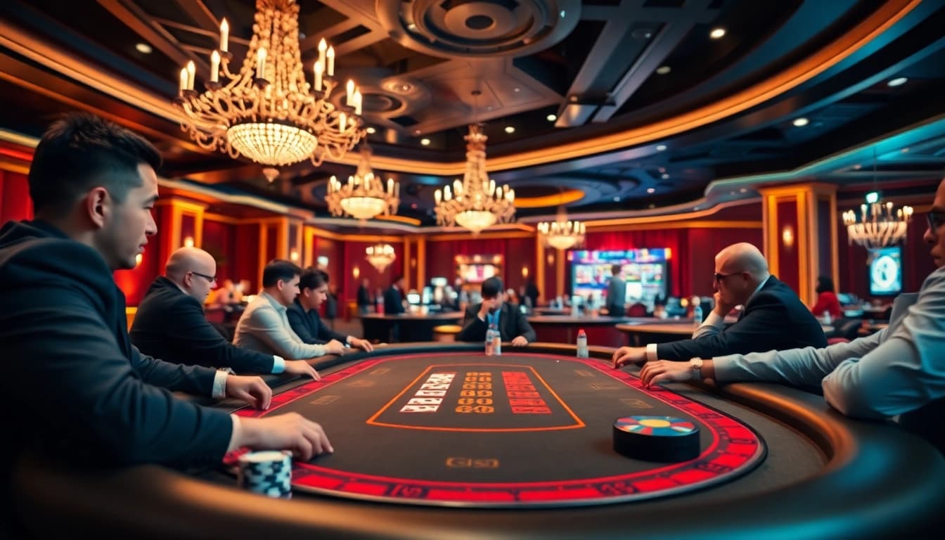 Menangkan taruhan di jalantoto sambil bersenang-senang di meja poker yang mewah.