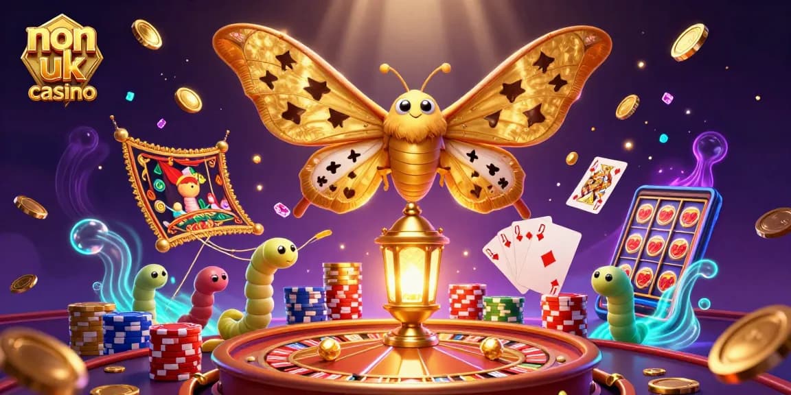 Experience the thrill of non uk casino games with vibrant visuals showcasing exciting gameplay.
