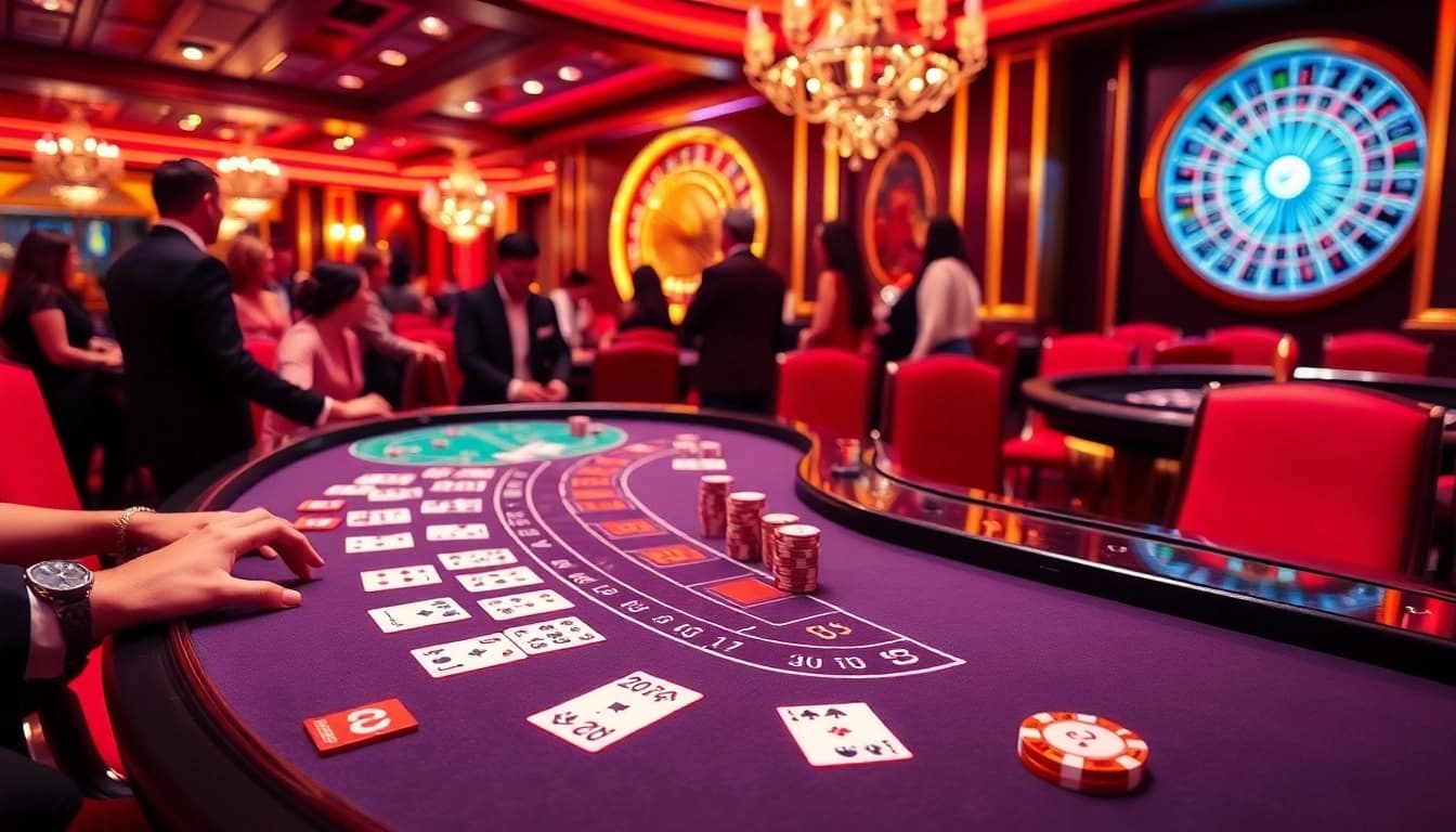 Experience the thrill of 79king with vibrant blackjack tables and exciting gambling moments.