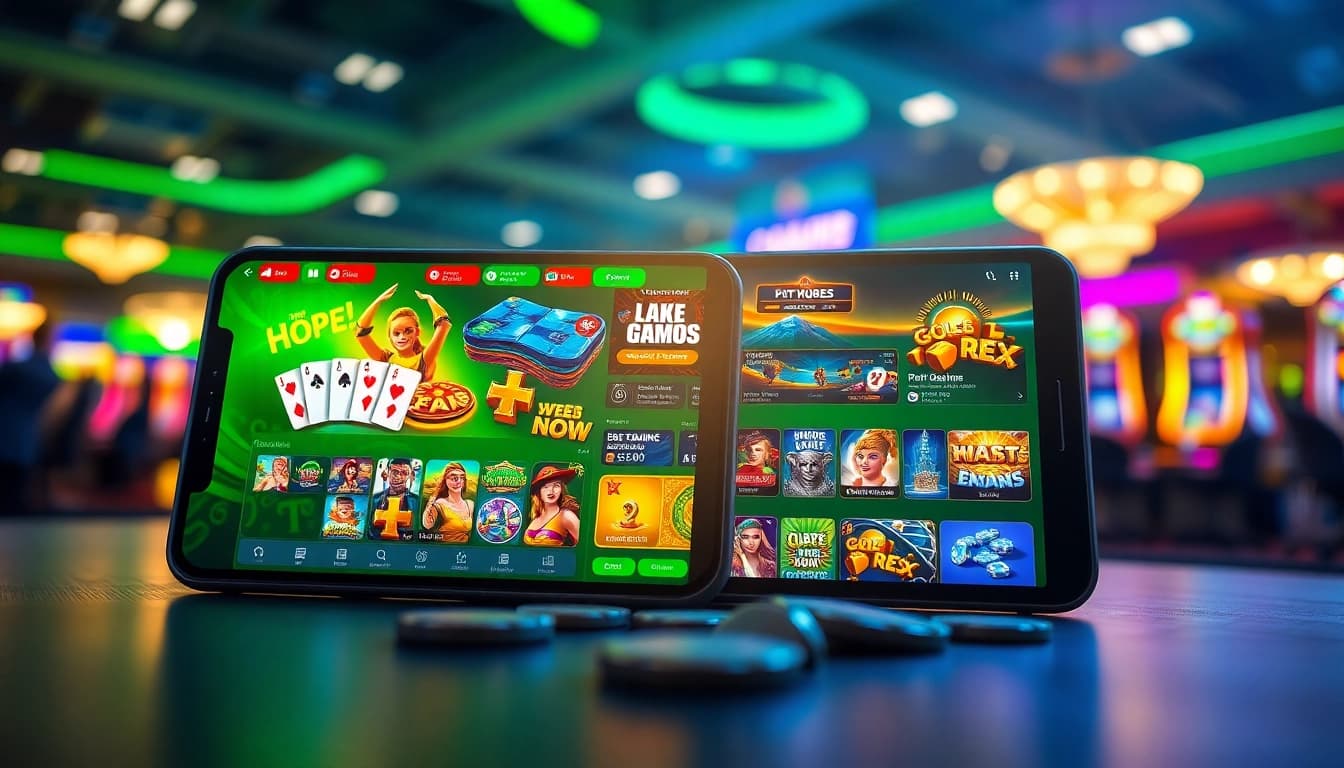 Engaging view of GO 88 gaming platform on mobile devices showcasing exciting games and rewards.