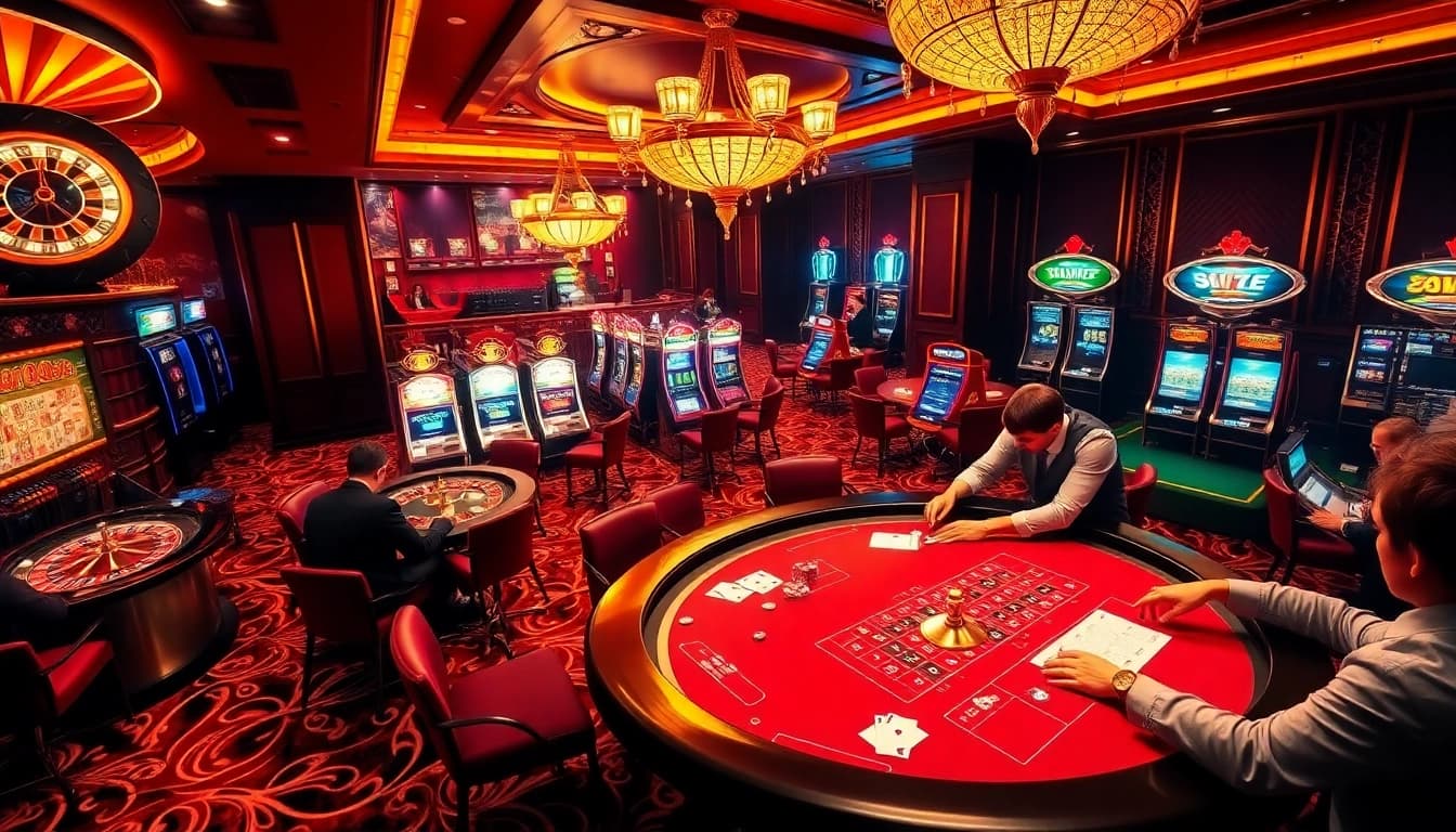 Experience thrilling games at https://www.ok8386a.org/ with an upscale casino ambiance and engaging gamblers.