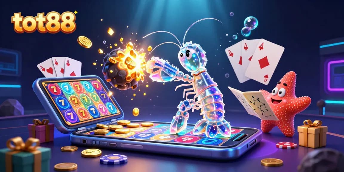 Experience dynamic gaming with tot88 as cosmic shrimp bursts gems and coins!