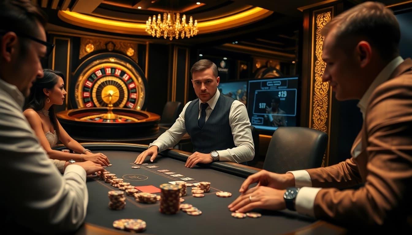 Experience thrilling gameplay at 8Xbet's luxurious casino table, where excitement meets professionalism.