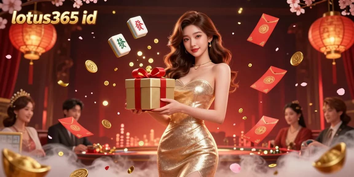 Experience the excitement of lotus365 id with a welcoming scene of festive casino elements in vibrant detail.