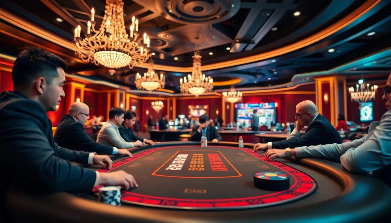 Menangkan taruhan di jalantoto sambil bersenang-senang di meja poker yang mewah.