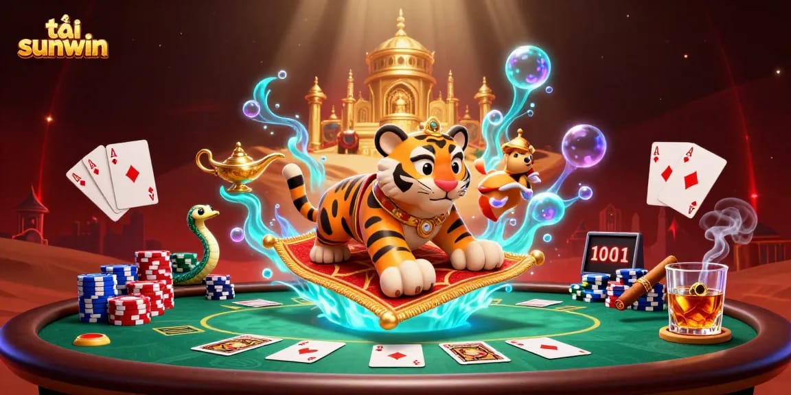 Engage in exciting gameplay with tải sunwin in a vibrant 3D casino scene.