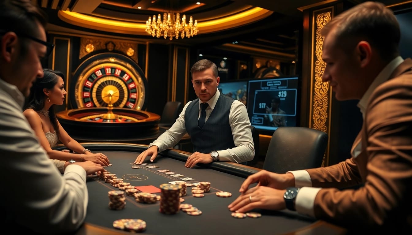 Experience thrilling gameplay at 8Xbet's luxurious casino table, where excitement meets professionalism.