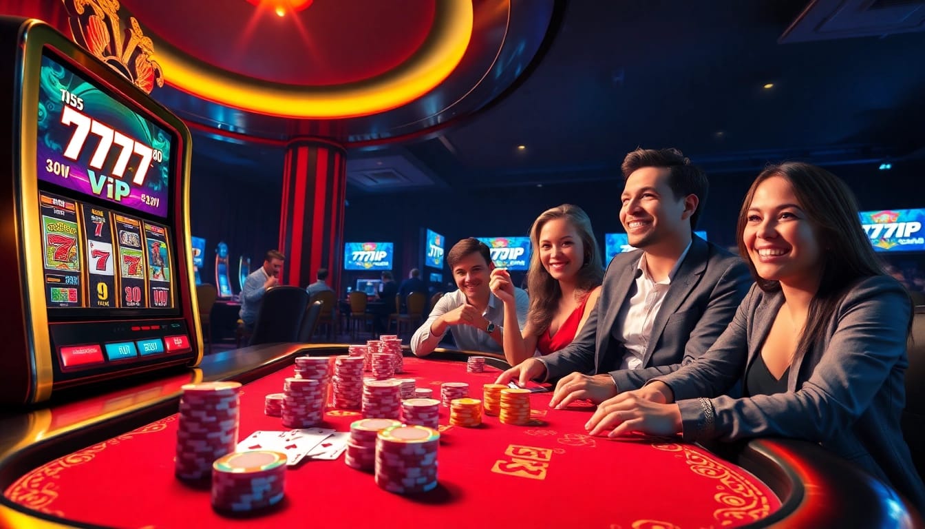 Experience the thrill of online gambling at 777VIP with thrilling casino games and vibrant atmospheres.