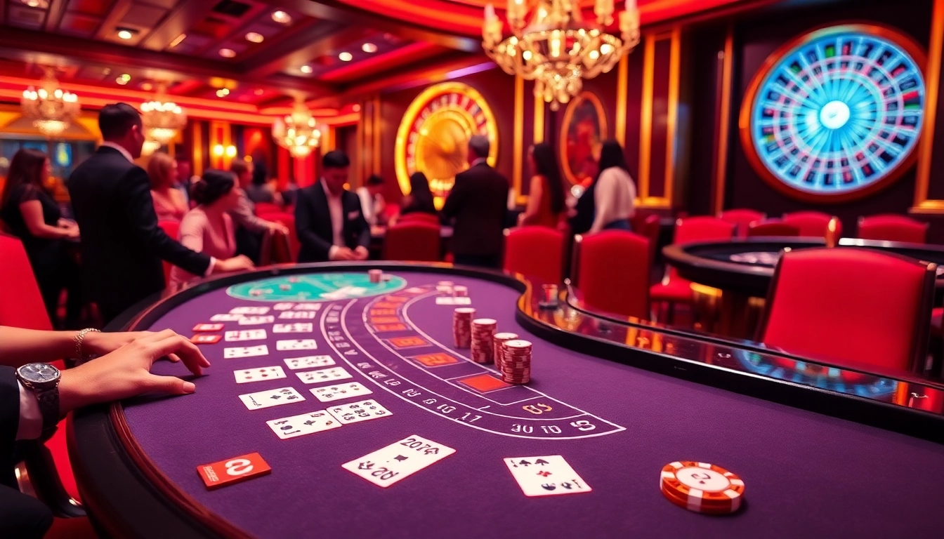 Experience the thrill of 79king with vibrant blackjack tables and exciting gambling moments.