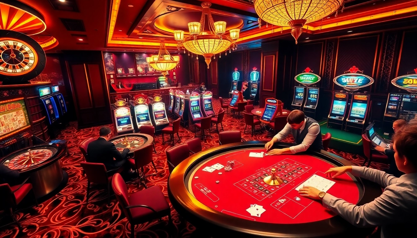 Experience thrilling games at https://www.ok8386a.org/ with an upscale casino ambiance and engaging gamblers.
