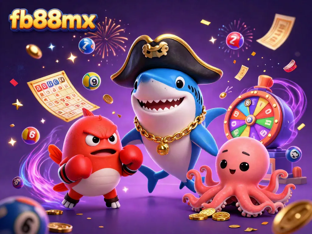 Experience exciting gaming moments with fb88mx's vibrant characters, gold coins, and thrilling elements!