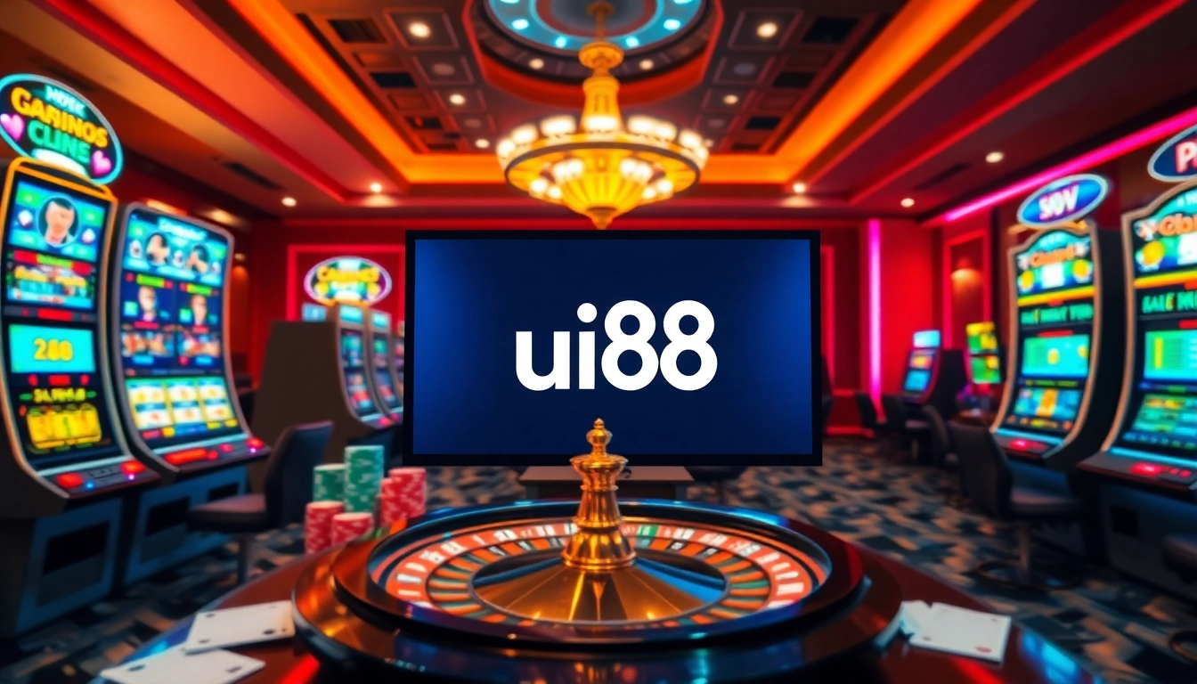 Experience the excitement at uu88 with vibrant casino games and engaging gambling scenes.
