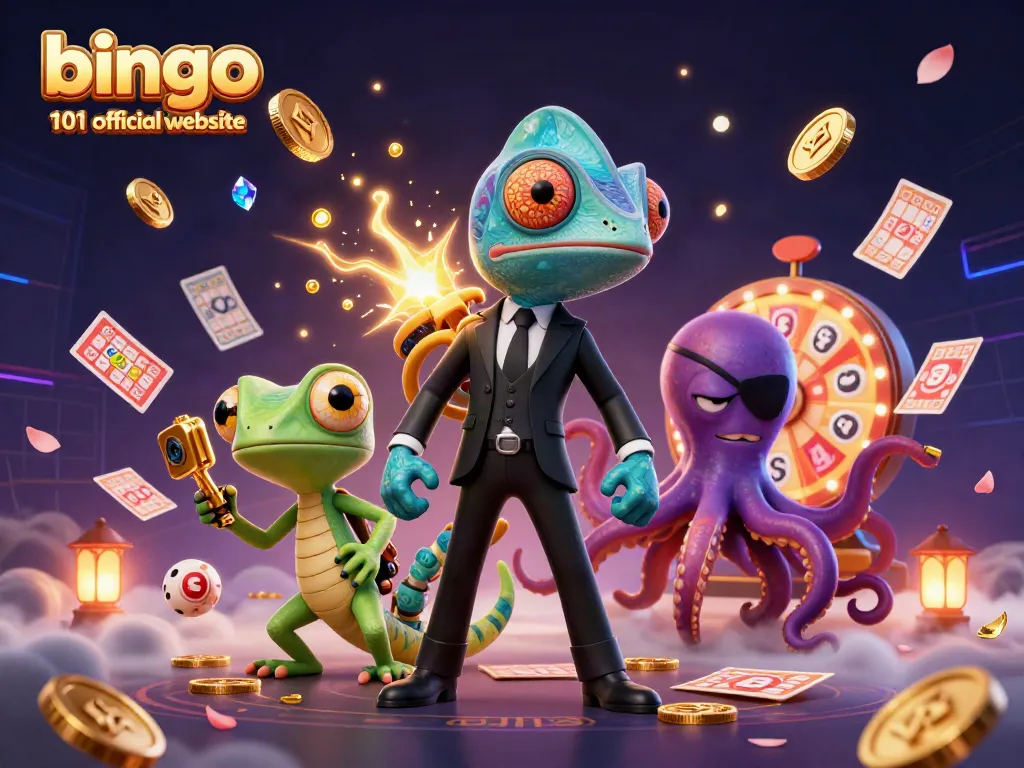 Win big at the bingo 101 official website with colorful bingo cards and joyous characters!