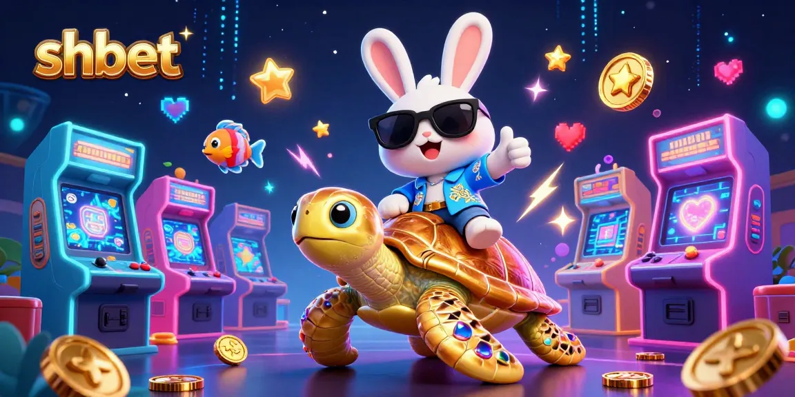 Experience thrilling gameplay with shbet's charming lucky rabbit and golden turtle in a vibrant casino paradise.