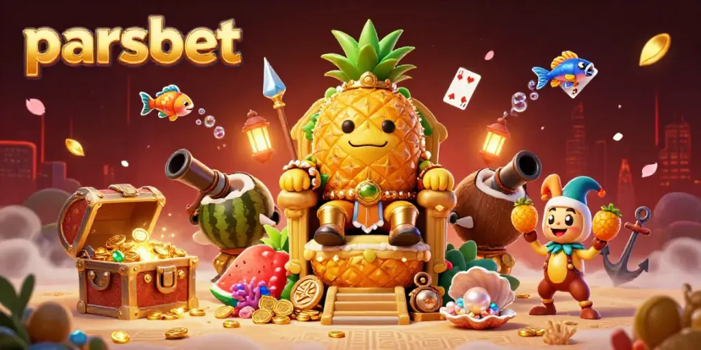 Parsbet ile ilgili casinoda renkli zenginlik sunan bir sahne tasvir ediyor.