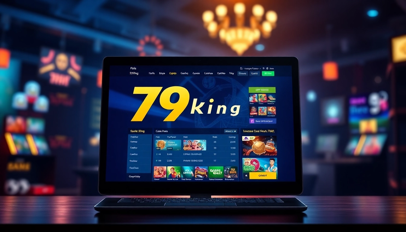 79king Online-Gaming-Plattform, die Sportwetten und Casinospiele in einer spannenden digitalen Umgebung präsentiert.