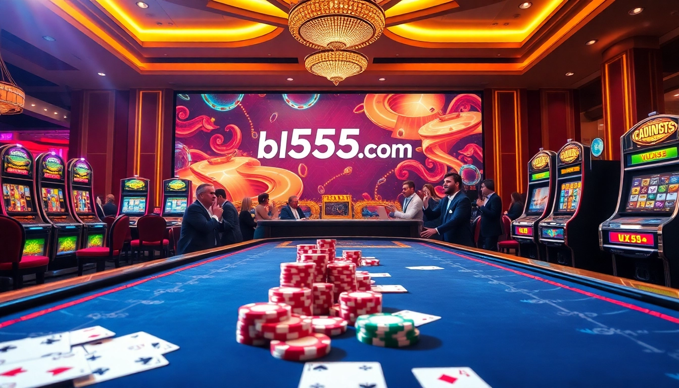 Experience thrilling game action at bl555.com with vibrant casino tables and exciting gameplay.