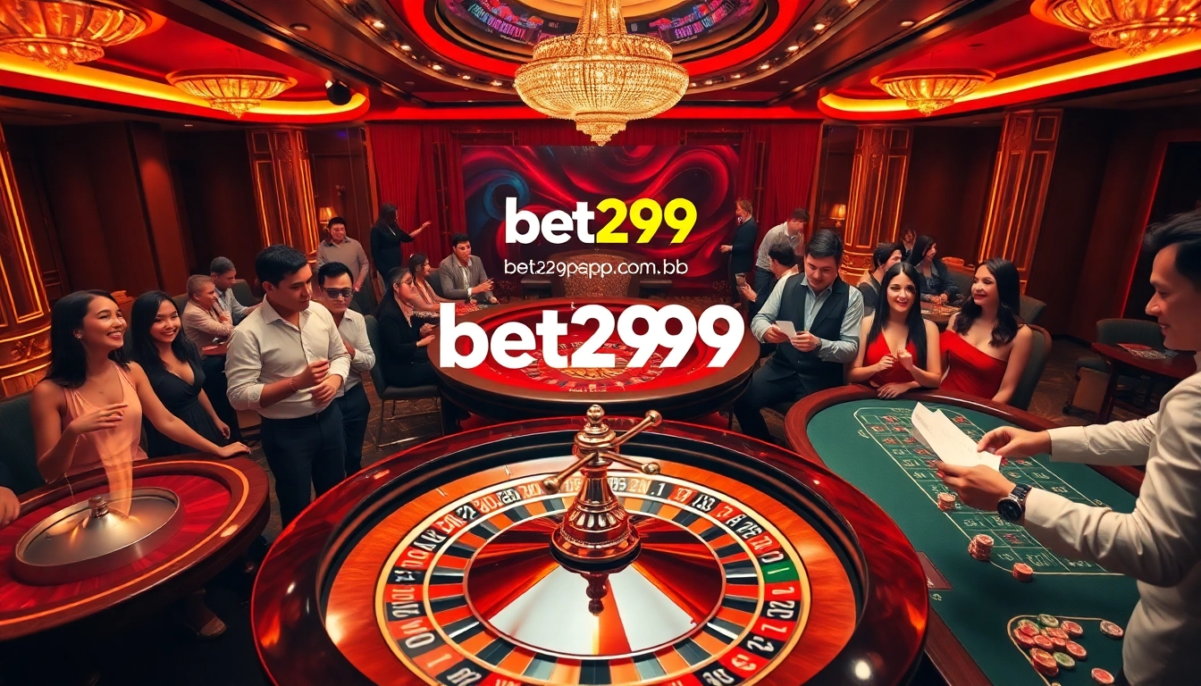 Experience the excitement of betting at https://bet299app.com.br/ with vibrant casino tables and thrilling roulette action.