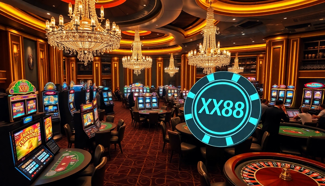 Experience the excitement of high-stakes gambling at XX88 casino.