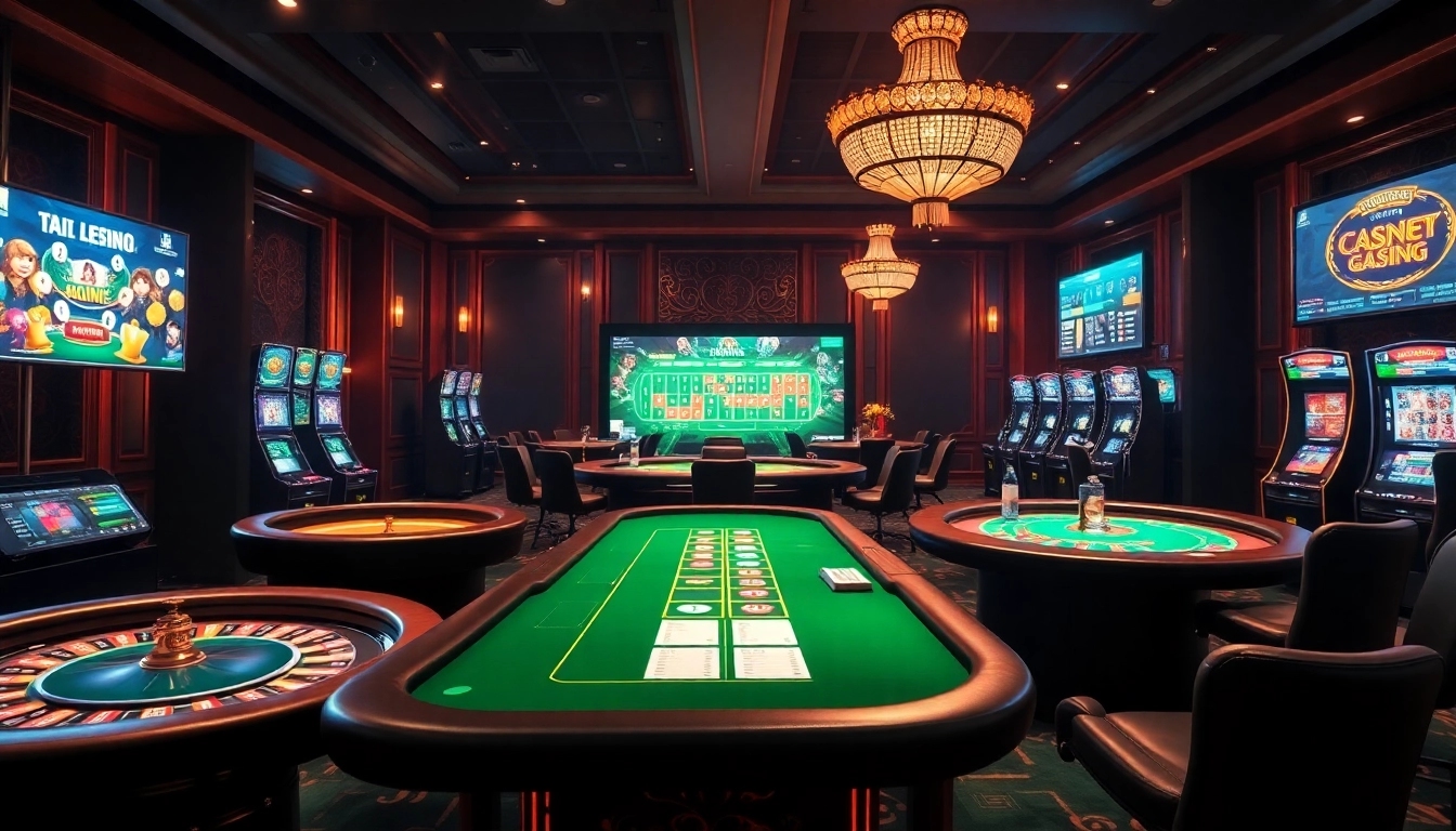 Experience thrilling online gaming with https://ok365a.biz/ featuring casino tables and vibrant slot machines.