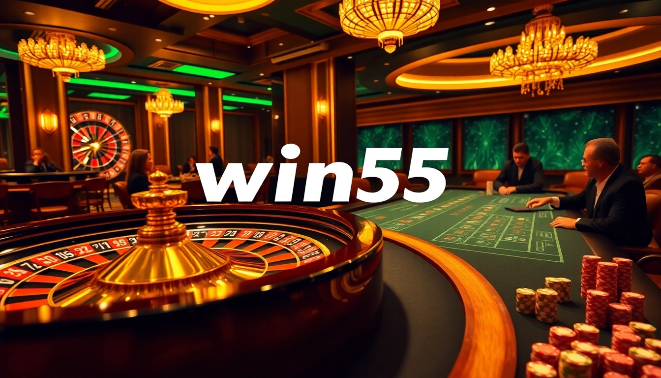 Join the excitement at win55 with vibrant casino tables and thrilling gameplay.