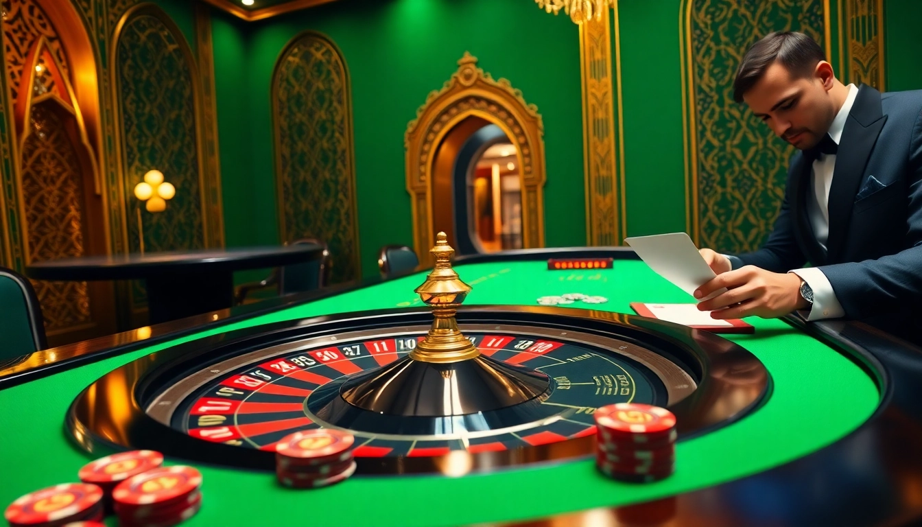 Rasakan pengalaman bermain mewah di dewanaga89 dengan roulette yang berwarna-warni dan chip poker yang memukau.