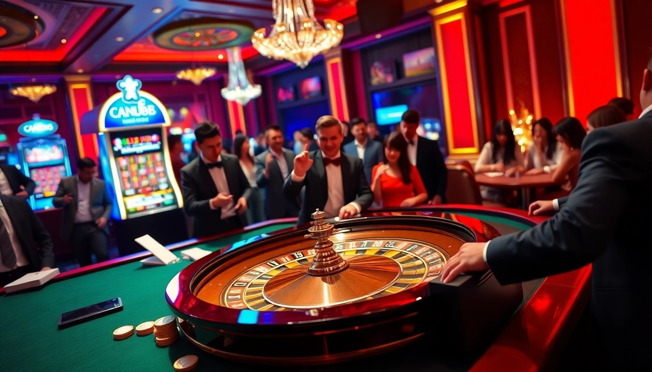 Experience thrilling gaming action at nhà cái mm88 with vibrant roulette tables and professional dealers.