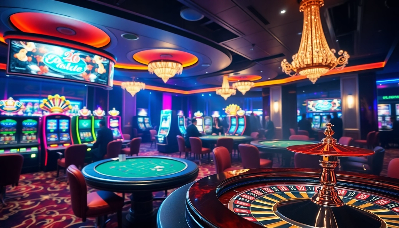 Experience high-stakes excitement at https://vmaxso.uk/ with vibrant casino tables and players engaging in thrilling bets.