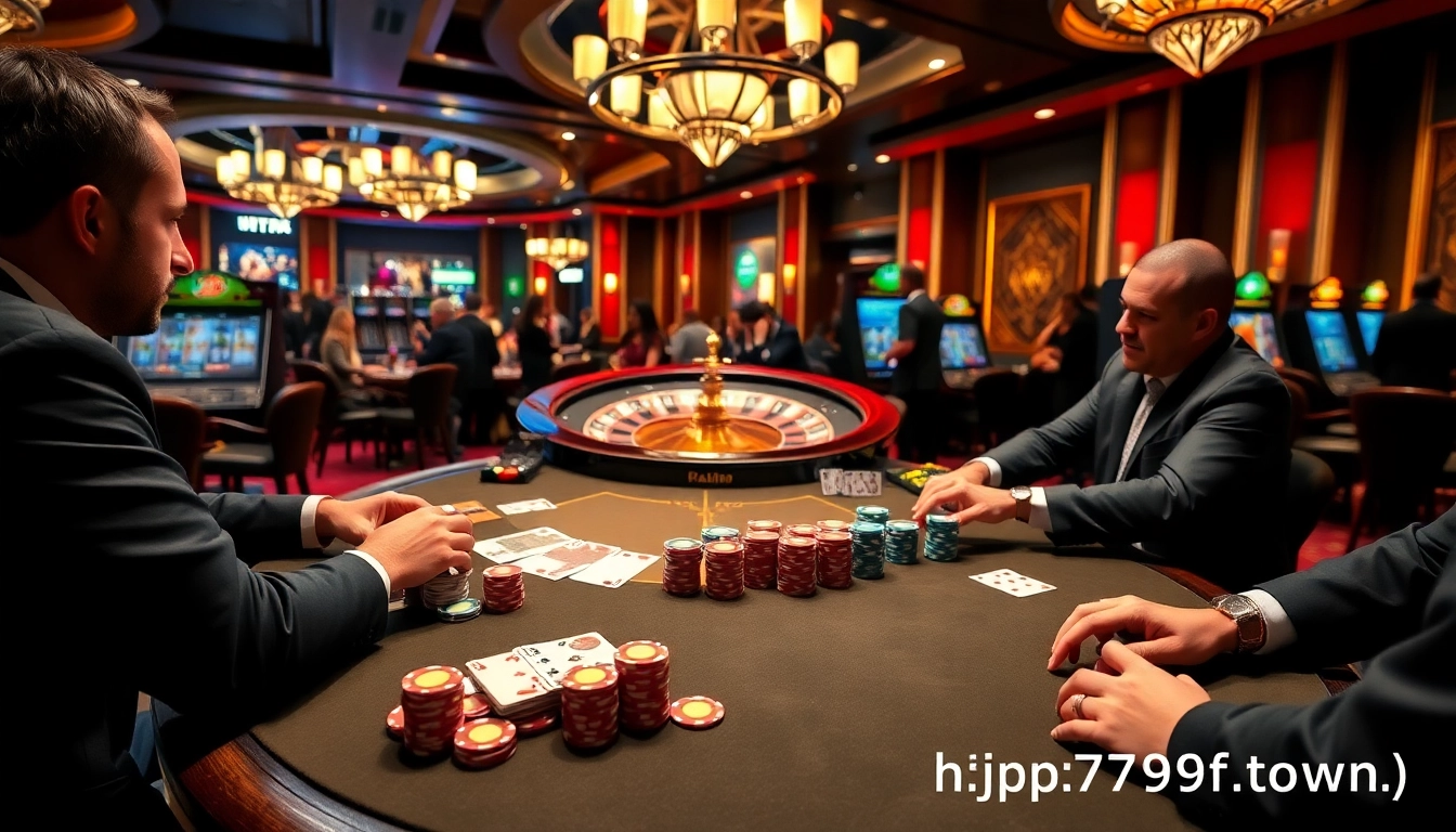 Experience thrilling gameplay at 789f.town/ with vibrant poker tables and engaging casino atmosphere.