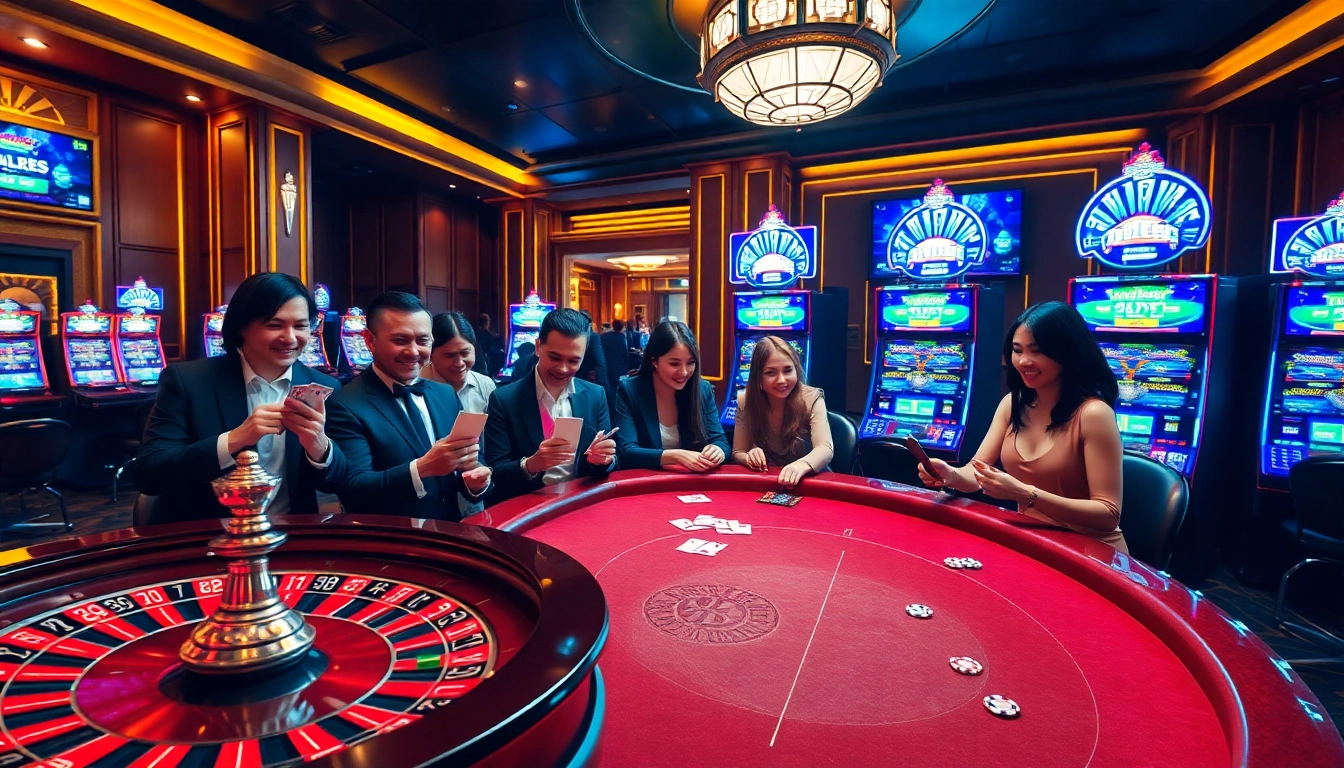 Experience high-stakes excitement at https://mk8th.net/, featuring vibrant casino games and enthusiastic players.