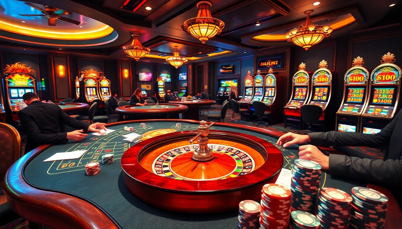 Experience the thrill of gameplay at hay88.deal with vibrant casino tables and exciting slot machines.