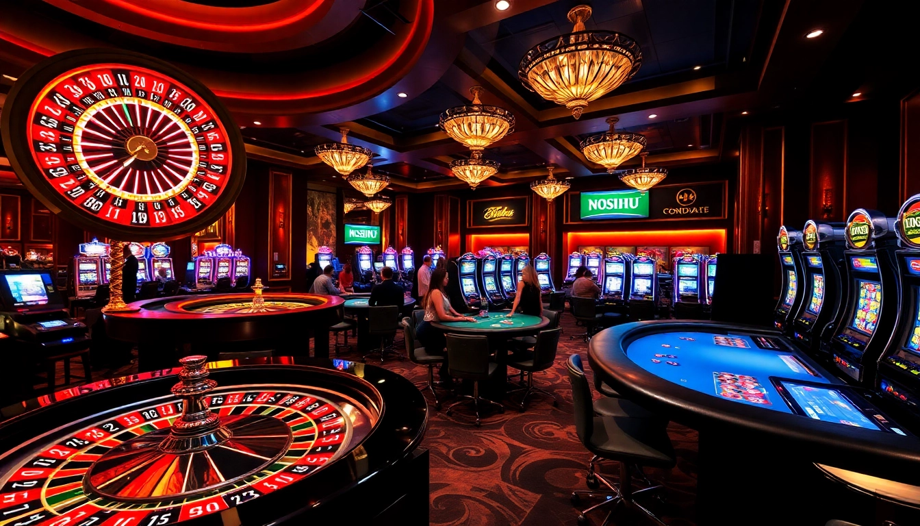 Experience the excitement of casino gaming at nohu.forsale with vibrant tables and thrilling bets.