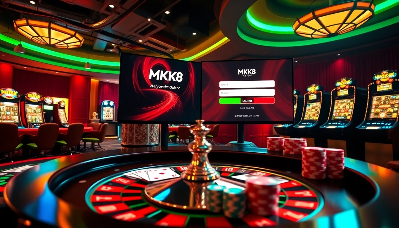 Experience the thrill of online gambling with ทางเข้า mk8 and win big at the luxurious casino tables.