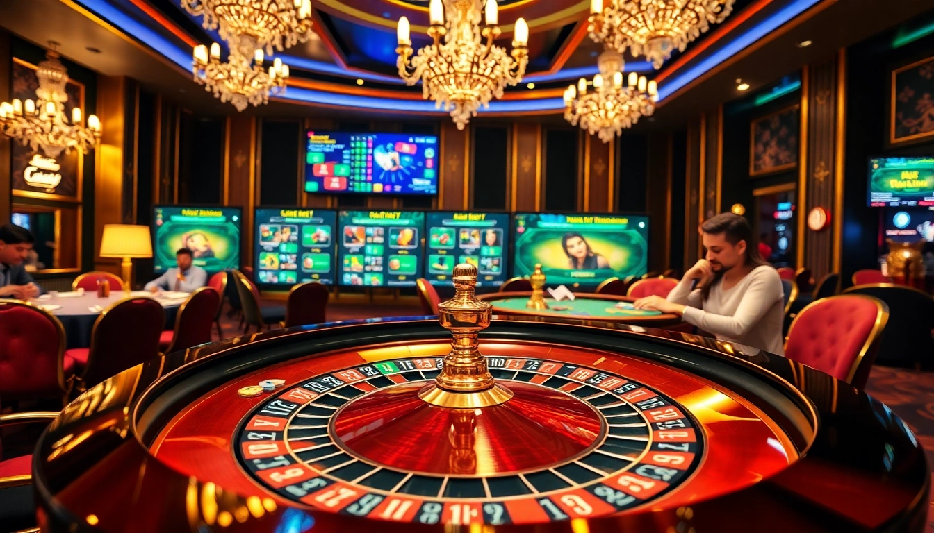 הצטרפו לחוויות מרגשות של רמי אונליין סביב שולחן רולטה תוסס בקזינו אלגנטי.