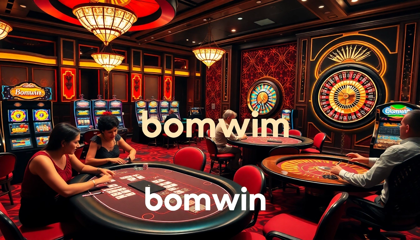 Experience thrilling gameplay and excitement at bomwin's elite online casino.