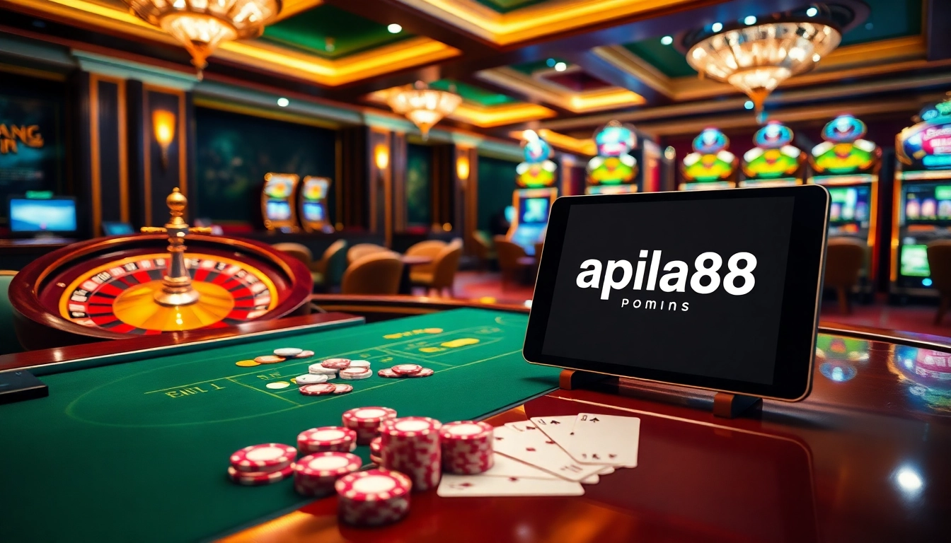 Experience excitement and wins with situs apiraja88 at a luxurious casino table.