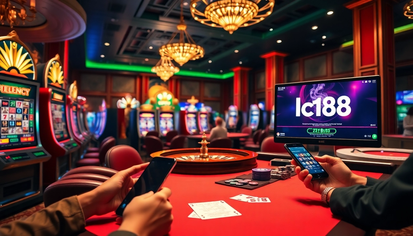 Feel the excitement of online gambling at link lc88 with engaging casino activities and vibrant gaming elements.